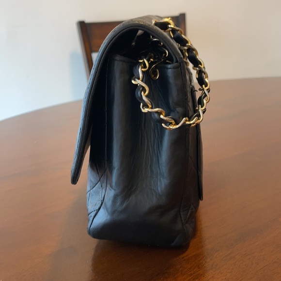 Chanel Lambskin Quilted Jumbo Flap Bag - Picture 7 of 13